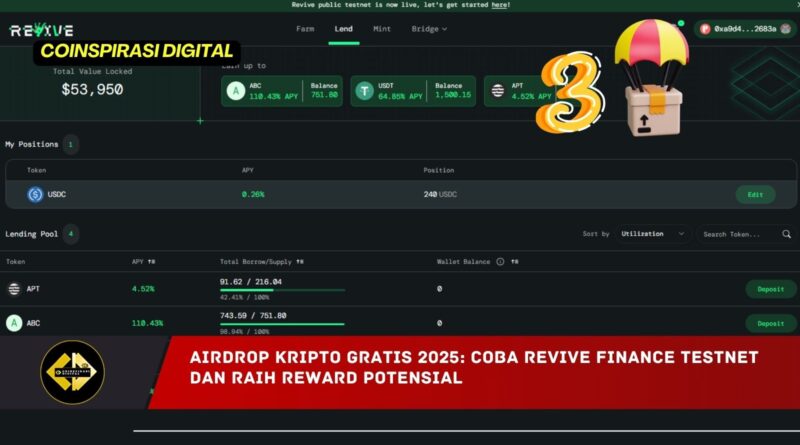 airdrop kripto gratis 2025