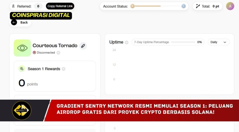 Gradient Sentry Network, Crypto Airdrop, Airdrop Gratis