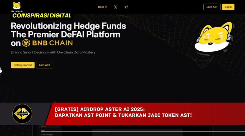Airdrop ASTER AI 2025